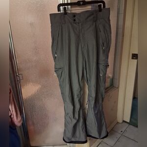Men's Oxide Charcoal Ski Pants Medium Snow